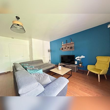 Le Duplex Chessy - 15Min From Disneyland - 2 Private Parkings - Garden - Kingsize & Queensize Bed - Supermarket Behind The House Buitenkant foto